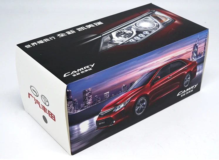 1:18 Новая модель автомобиля для Toyota Camry, литая под давлением, подарки на день рождения, игрушки, оригинальная коробка, коллекция