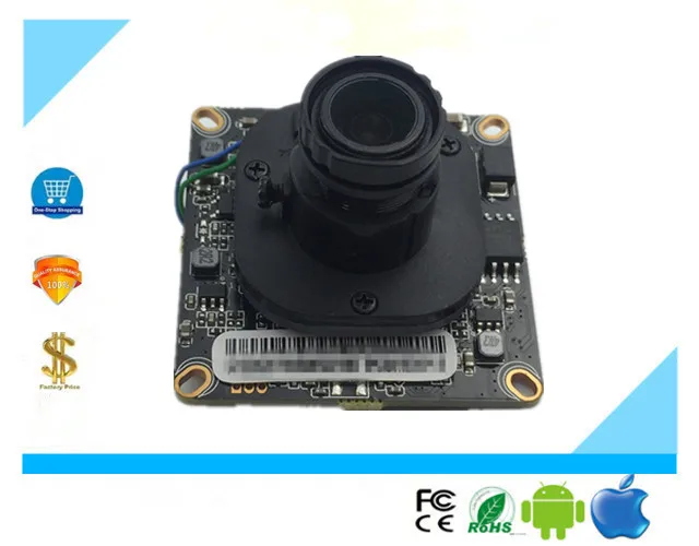 

3516E+Sony IMX307 1080P 25fps H.265 1080P IP Camera Module Board Low illumination Panorama FishEye 2.8-12mm Onvif XMEYE CMS