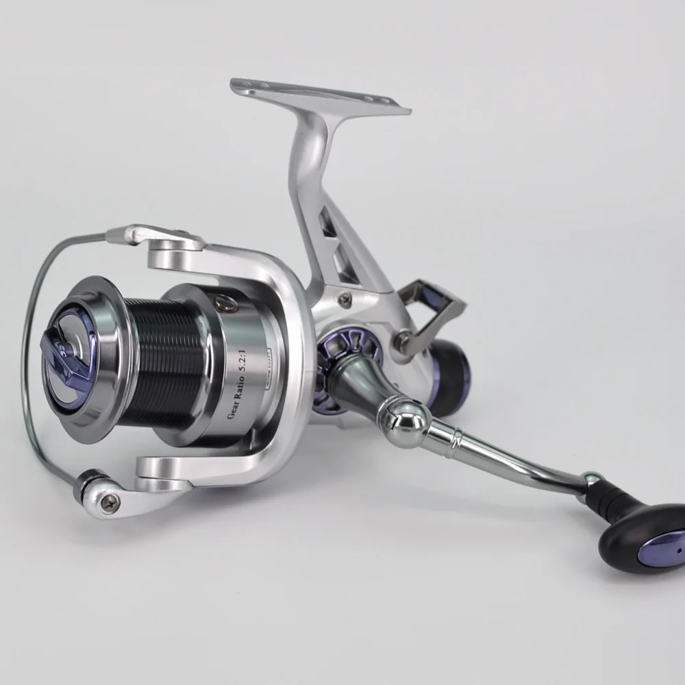 Carp Fishing Reel Baitrunner Free Runner KM50, 60 Spinning Reel Aluminium Spool