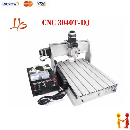 3040T DJ cnc wood router engraving machine for cutting wood, PCB