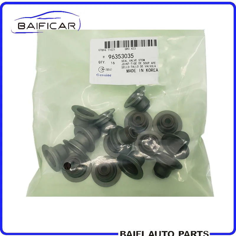 Baificar Фирменная Новинка 16 шт. сальник для штока клапана 96353035 Chevrolet Aveo Cruze Kalos Lacetti