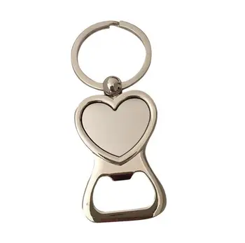 

100pcs the guests open beer love bottle opener keychain personalized for wedding bar party gift SN117