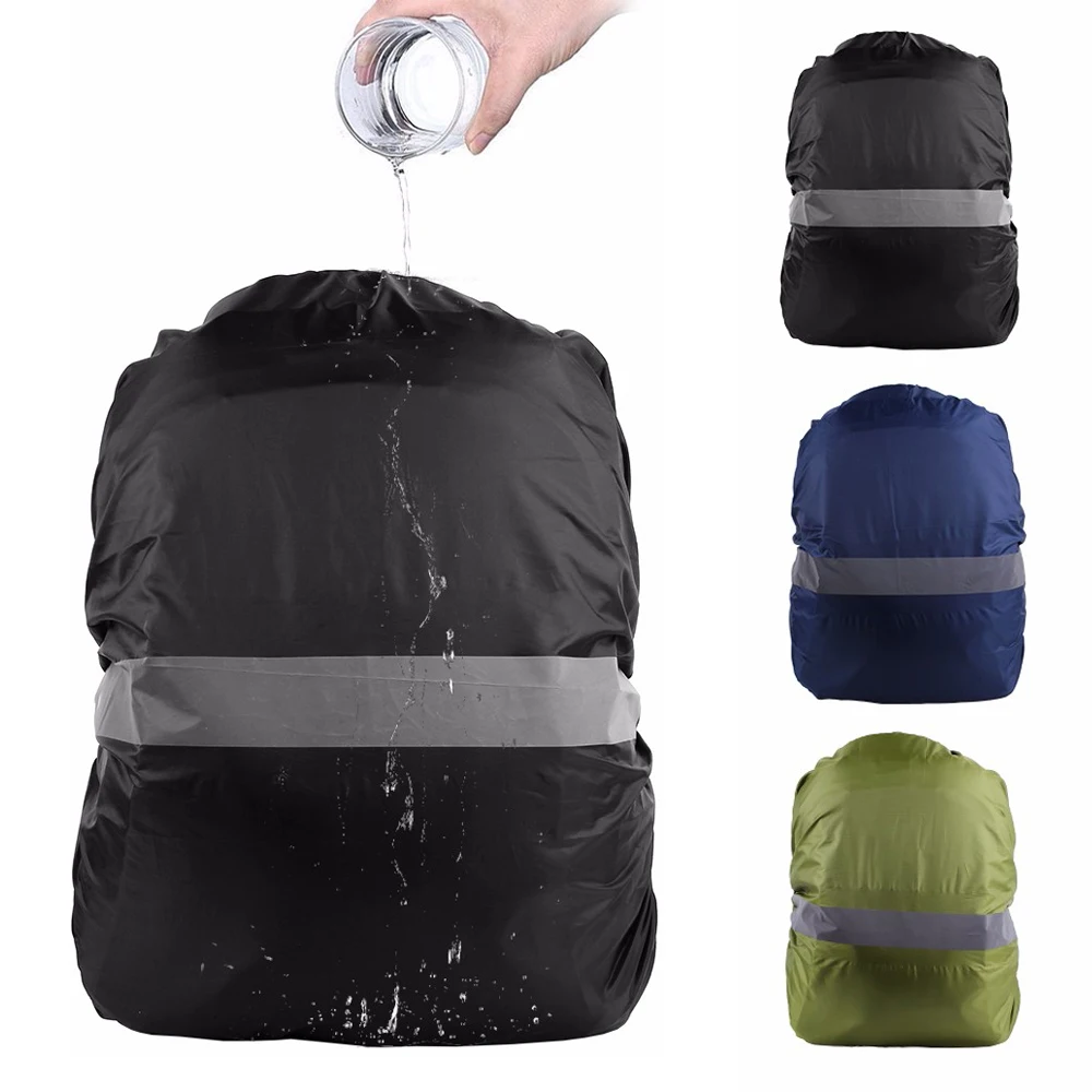 Camping Backpack Rain Cover 35L 45L Reflective Waterproof Bag Cover