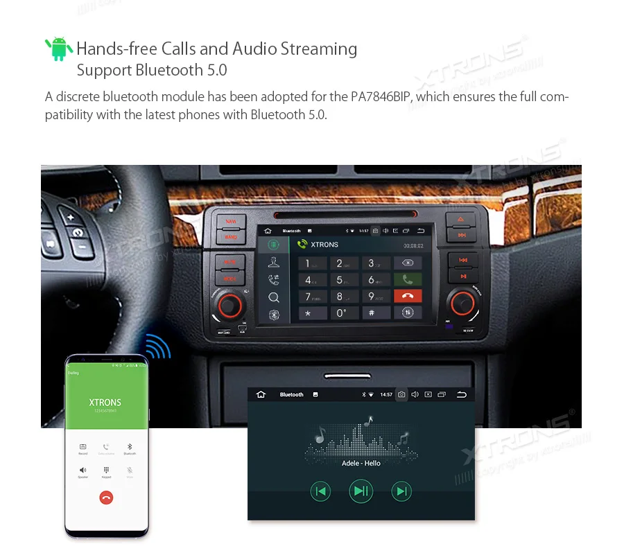 XTRONS 7 "Android 8 1 автомобильный DVD плеер RDS GPS CANbus WIFI радио для BMW E46 M3 2000 2001 2002 2003 2004 2005