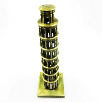

Classical 3D Handmade Leaning Tower of Pisa Decoration Tower Model Torre Pendente Display Campanile di Pisa Toy Torre di Pisa