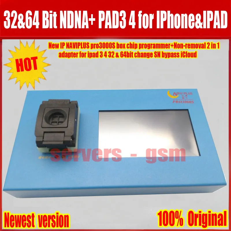Новая IP TV BOX Pro 3000S NAND флэш-накопитель не удаления модуль адаптера для iPad 2/3/4, 5, 6, iPad Air 1 2 Naviplus Pro3000s NAND ремонт инструмента