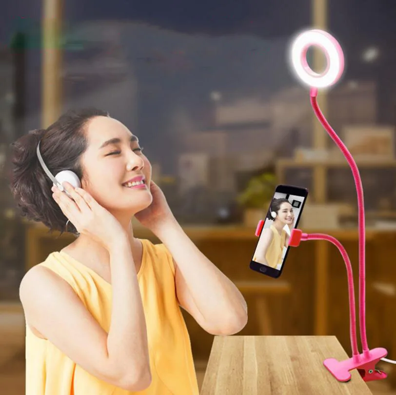 

12W,Mobile phone stents Fill-in light,Suitable for desk lamp.Clip lamp,sill-in light,phonr stents,freeshipping
