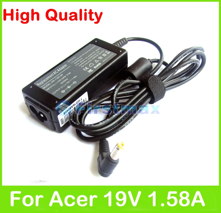 30w 19v 1 58a Ac Power Adapter Supply For Acer Aspire One 571 721 722 725 751 752 753 756 8gb 8 9 A0531h A0751 A0a110 Charger 19v 1 58a Adapter For Acer19v Ac Adapter Aliexpress