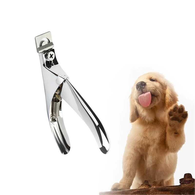 

High Quality Professional Stainless Steel Dog Nail Clippers Pet Grooming Accessories Toe Care Tools
