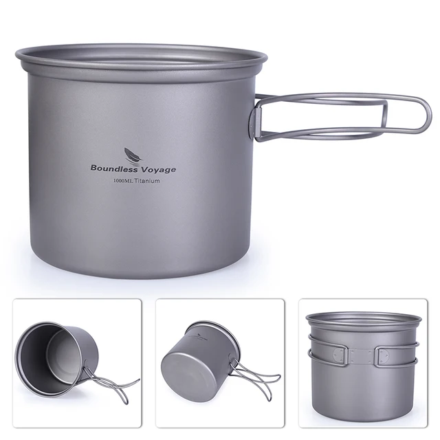 Amazon.com : TOAKS Titanium 900ml Pot with 115mm Diameter