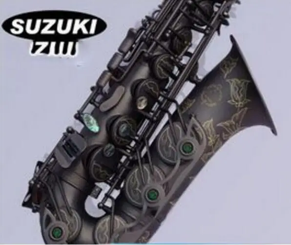 

New selling Musical Instrument Alto Saxophone High quality Matt black E Alto Sax beautiful Professional level Free shipping