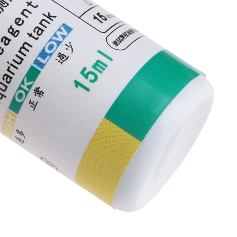 Aquarium CO2 Indicator Solution Fish Tank Liquid Test Plants Supplies Long Term 5