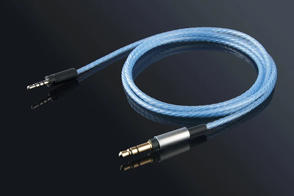  replace upgrade Silver Audio Cable For Sennheise Momentum 1.0 2.0 3.0 Over-Ear On-Ear wireless Head