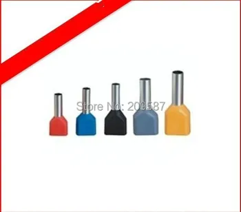 

1000pcs/Lot Free Shipping 20 AWG 0.75mm2 Pre-Insulated Terminals Wire Ferrules End Sleeve TE7510