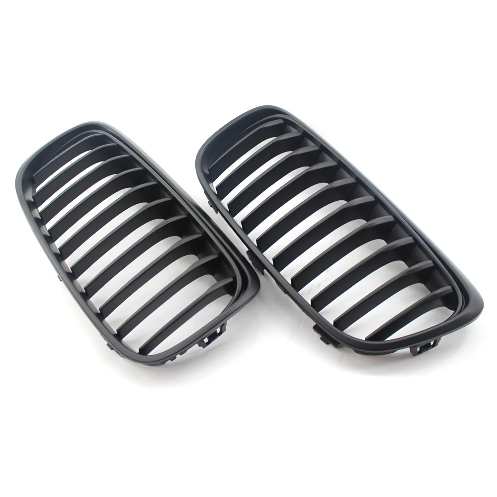 

Racing Grille For BMW 2-Series F45 F46 Front Kidney Grille 220i 228i Shiny Black 2014-2018