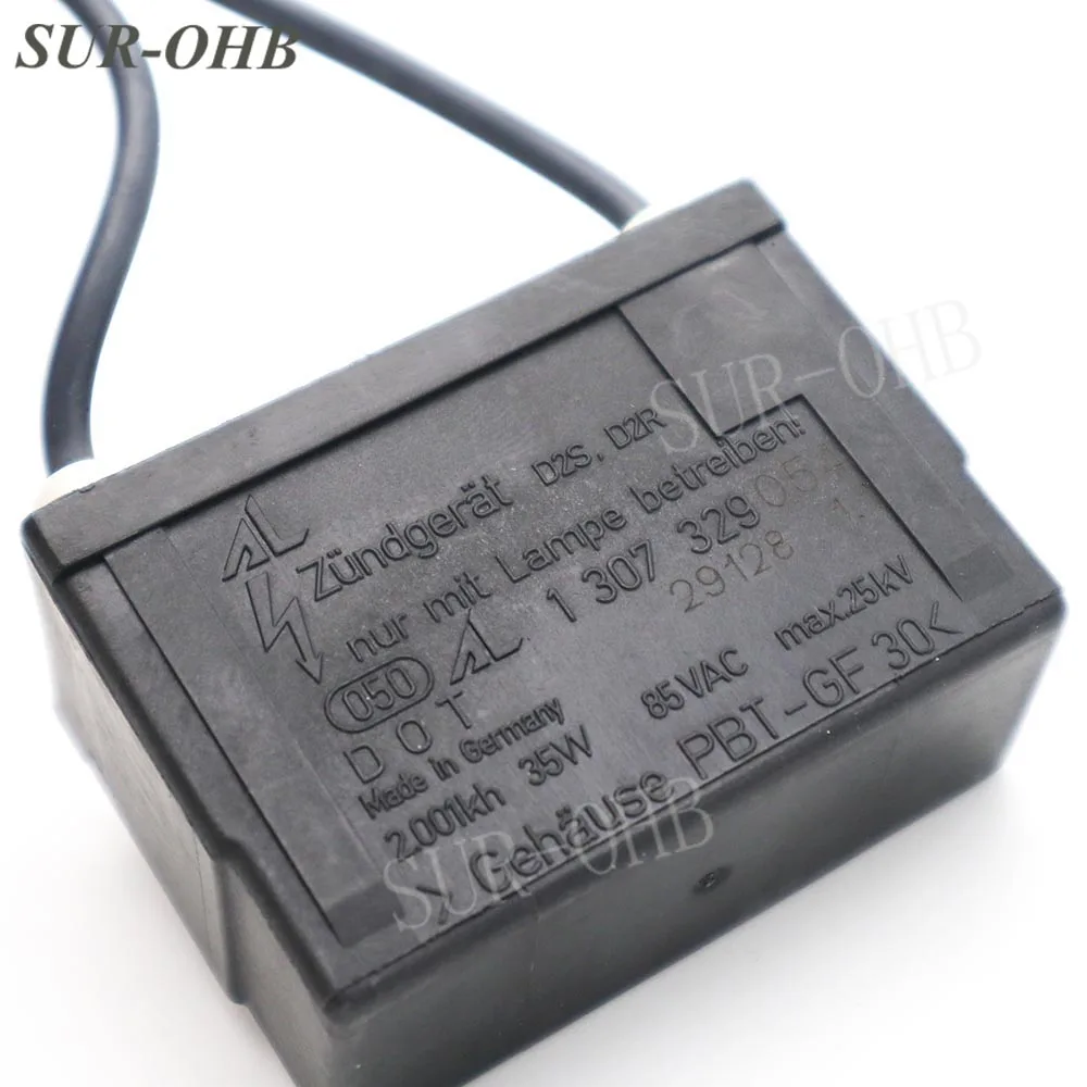 OEM HID Xenon D2 воспламенитель балласт 1307329054 гнездо стартер AL 2pin 1 307 329 054 для 1999-2001 E46 3 Serise E46 63126925648