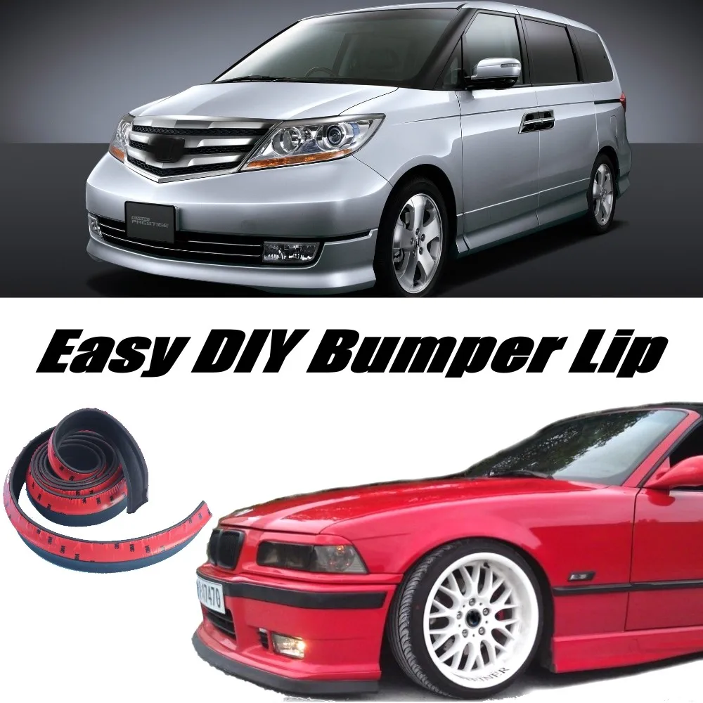 EPMD Bumper Lip Splitter Scoops Car tuning Body Kit For HONDA Elysion RR 2004~2016
