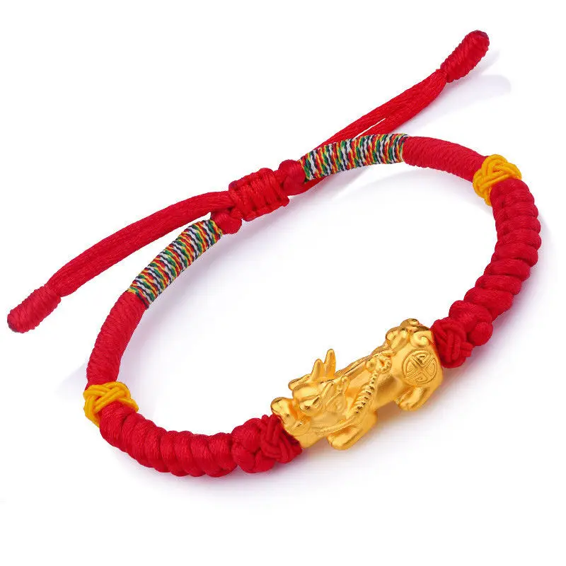 pixiu bracelet 24k