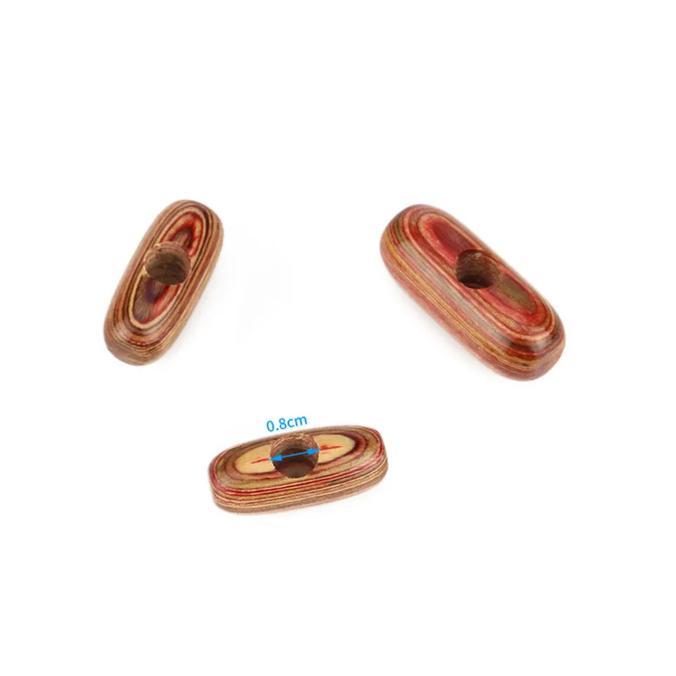 

2PCS/lot Fishing Handle Grip Wood Fishing Tackles Tool Fishing Parts Spinning Reel Fold Handle Rocker Arm Accessories 3 size