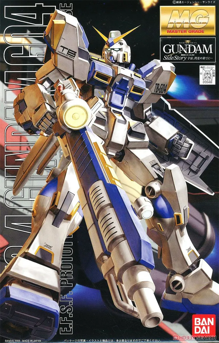 

Bandai Gundam MG 1/100 G04 RX-78-4 Mobile Suit Assemble Model Kits Action Figures Plastic Model Toys