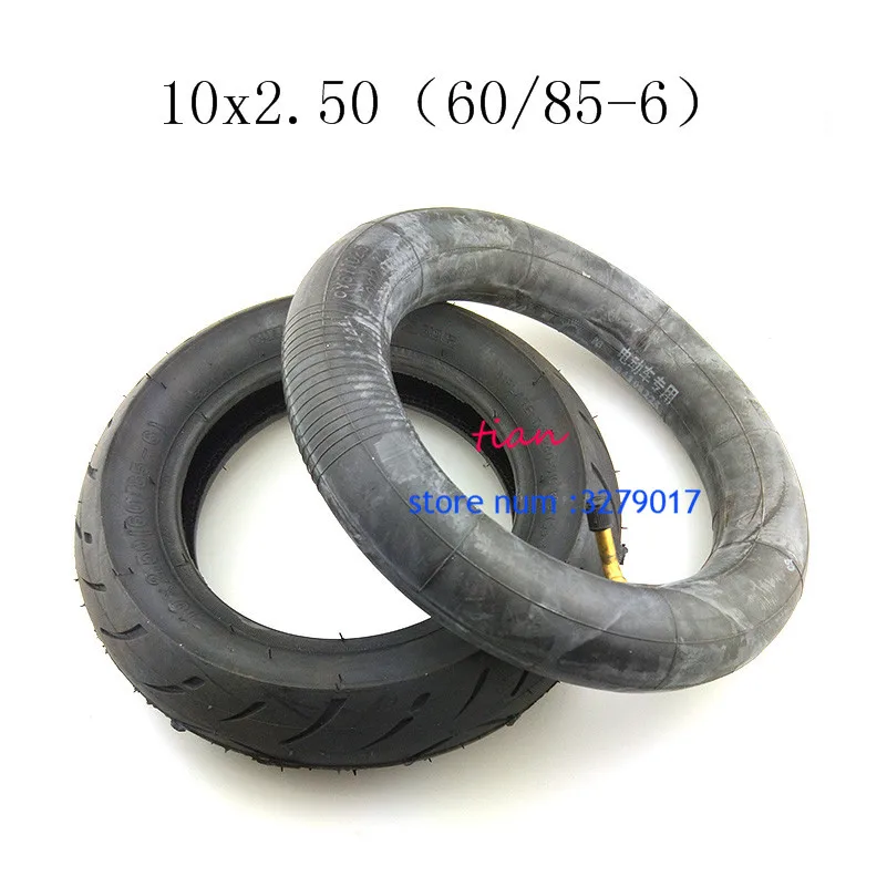 

super quality wearable 10x2.50 (60/85-6) wheel tire tube tyre for 10 inch Pneumatic Tire Electric Scooter Balancing Hoverboard