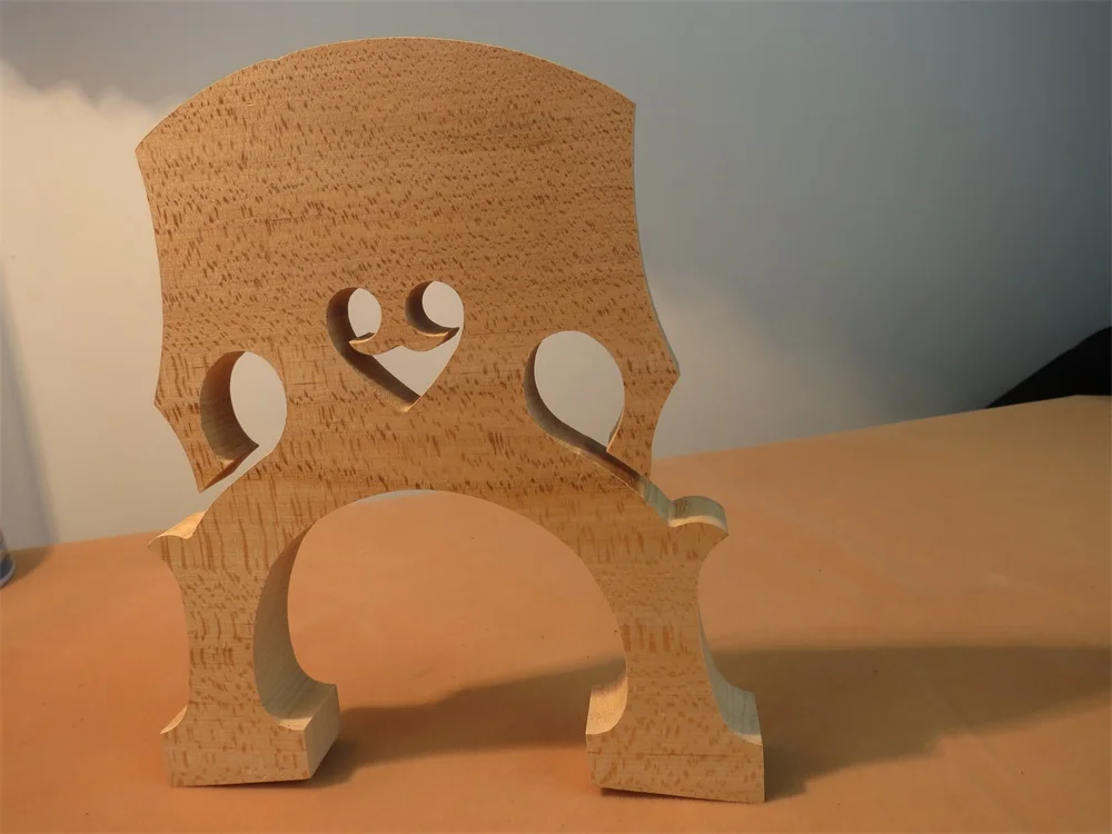 

1pcs SONG Brand Double bass bridges 1/2,aged Maple #6550,Double bass part