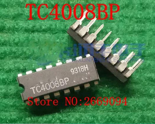 

5PCS /10PCS Free shipping TC4008BP MC14008B HEF4008BP CD4008BE CD4008 DIP16 new and original IC