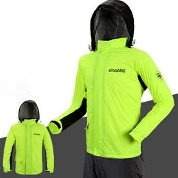 

Green Rain Jacket Rain Men High Quality Double Poncho Backpacksuit Rain Pants Waterproof Motorcycle and Women Rainwear 7R29