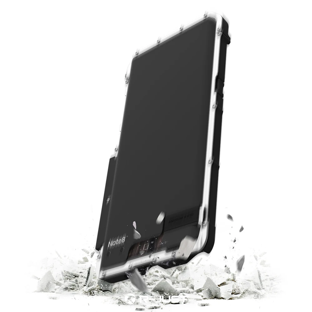 Роскошный Алюминиевый металлический флип кейс для Samsung Galaxy Note 9 8 7 5 4 3 чехол