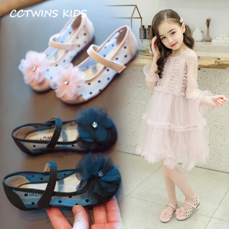 

CCTWINS Kids Shoes 2019 Spring Children Fashion Party Shoes Babys Girls Fashion Mary Jane Toddler Brand Princess Flat GM2329