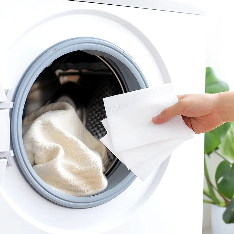 

24pc/set Prevention of staining Laundry Paper Clothing Prevent String Dyeing Laundry Slice For Washing Machine Clean