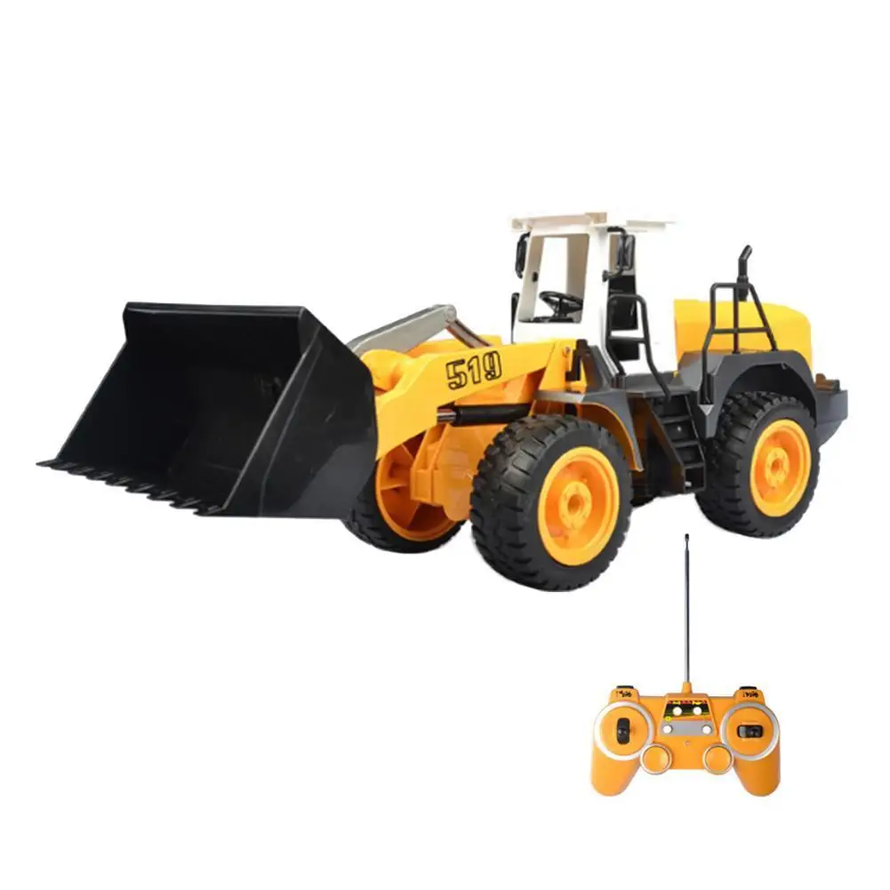 Remote Control Vehicle Charging Forklift Excavator Toy Car Model 1:20 Rc Excavator  Rc Hydraulic Excavator Remote Control Toys