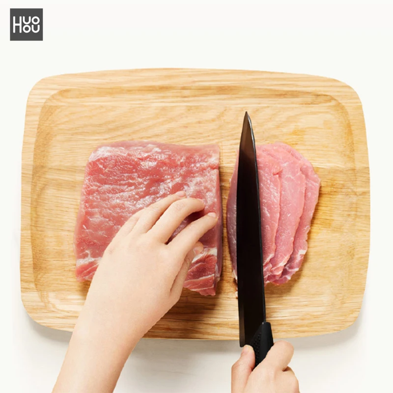 4 шт., кухонный нож Xiaomi Huohou, нано-керамические ножи, набор для приготовления 4, 6, 8 дюймов, печи, тонкие наборы для семейной кухни E15