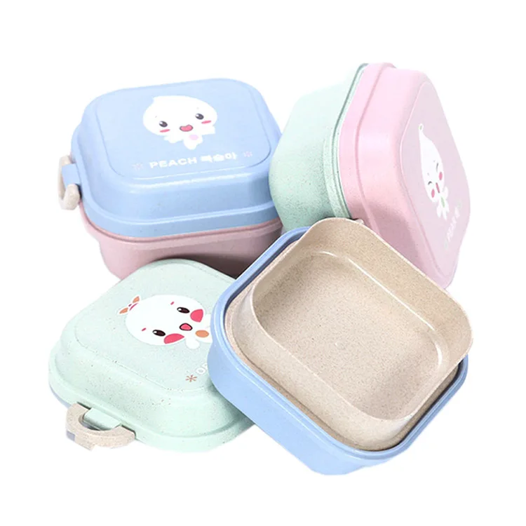 Wheat straw lunch box