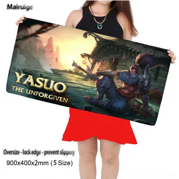 

Mairuige Large Gaming Mouse Pad Notbook Computer Mousepad Gaming Mouse Mats To Mouse Gamer for LOL CS Dota 2 League of Legend