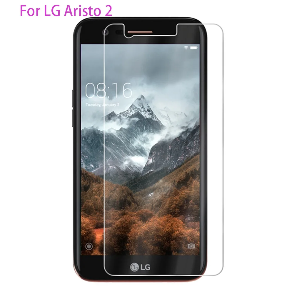 2 шт Naxtop 2.5D Закаленное стекло протектор экрана для LG V40 ThinQ K40 K30 Aristo K8 2018 K9 Q6 G6