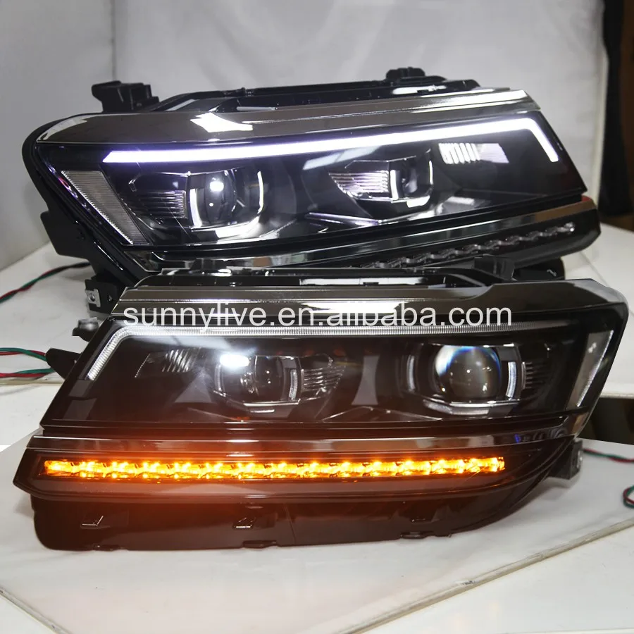 

For VW Tiguan LED Head Lamp Projector Lens 2017 LD