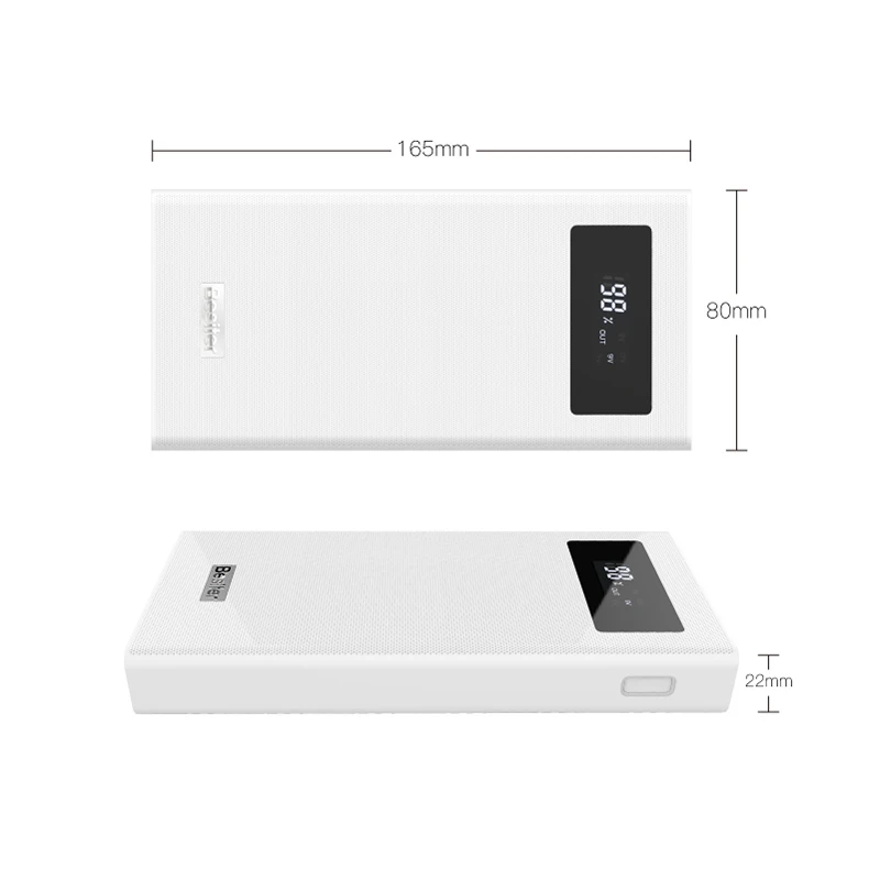  Besiter Power Bank 20000mah Mobile Phone Charger For Mobile Phones External Battery Packs Dual Inpu