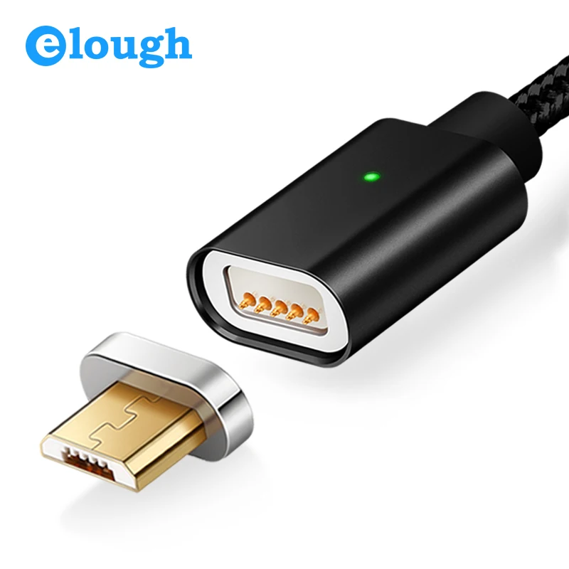Elough E04 كابل USB مغناطيسي ل سلك Microusb الهاتف المحمول سريع كابل شحن المغناطيس شاحن مزامنة البيانات المصغّر usb سلك كابل Elough E04 كابل USB مغناطيسي ل سلك Microusb الهاتف المحمول سريع كابل شحن المغناطيس شاحن مزامنة البيانات المصغّر usb سلك كابل