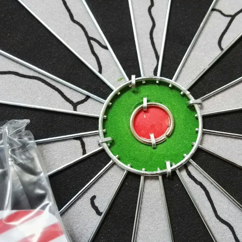 Special Darts Disc 15 Inch Darts Boards with 6 Pcs Needle Darts Double-sided Flocking Dart Board Professional Suit E Special Darts Disc 15 Inch Darts Boards with 6 Pcs Needle Darts Double-sided Flocking Dart Board Professional Suit E
