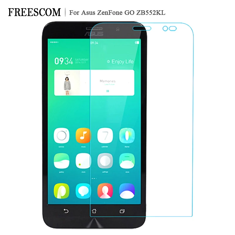Закаленное стекло для Asus ZenFone GO ZB552KL 9H 2.5D защита экрана X007D X007DA 5