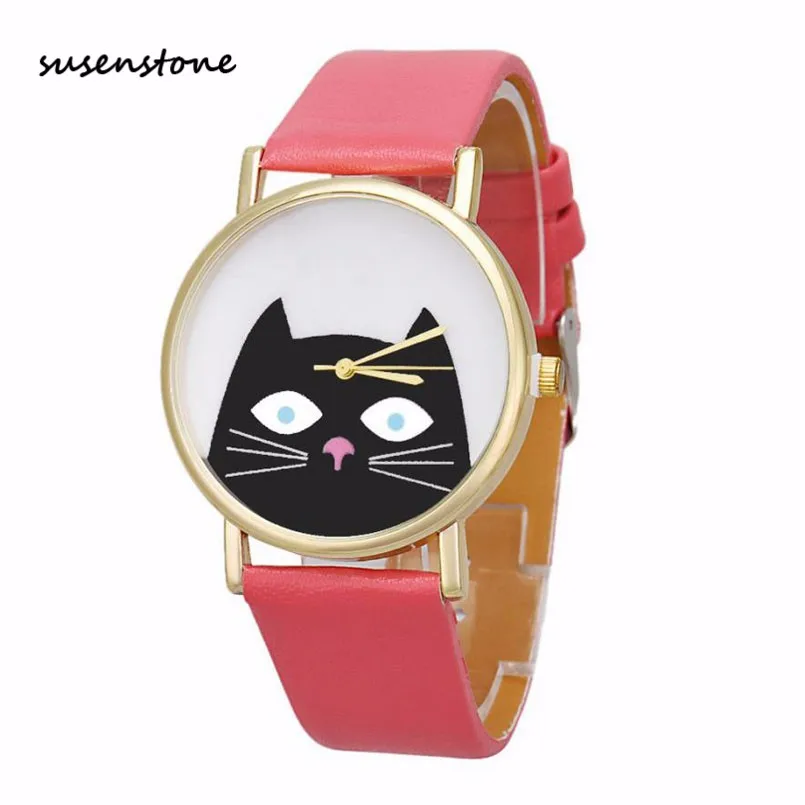 Susenstone-2017-Fashion-Women-Watch-Lovely-Cat-Women-Leather-Quartz-WristWatch-Ladies-Watch-Clock-Relogio-Feminino (2)