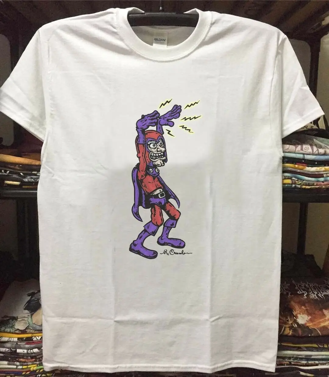 

new RARE 1967 VINTAGE R.CRUMB - X- MEN REPRINT t shirt ES-XXL.