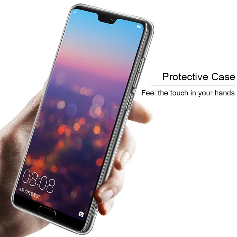 

IMAK Crystal Case Transparent Durable PC Hard Cover Huawei P20 Pro Case Back Cover For Huawei P20 Pro Dual Sim Clear Case