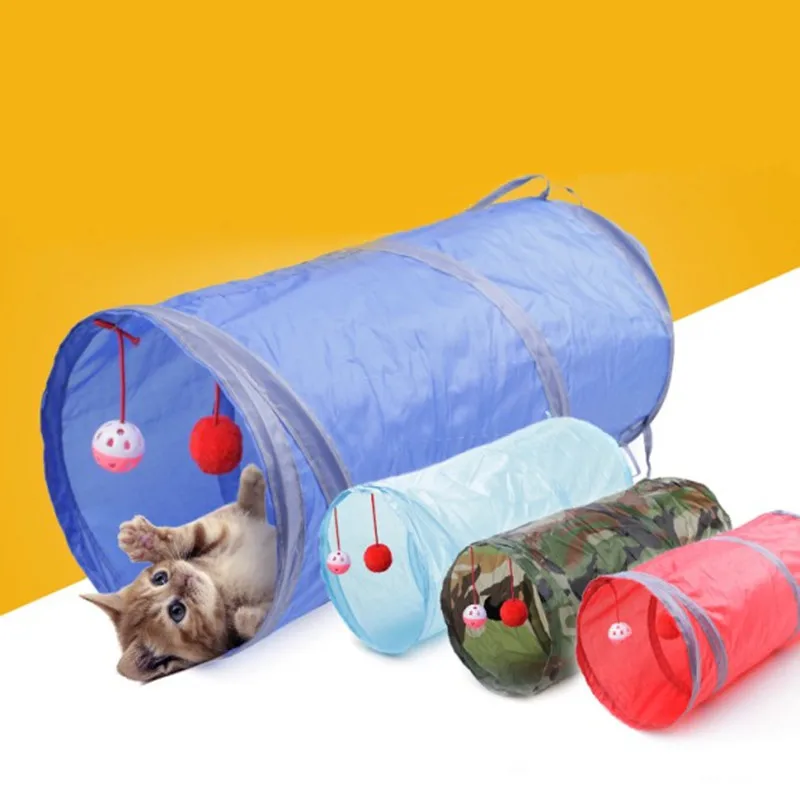 6-Color-Funny-Pet-Cat-Tunnel-2-Holes-Play-Tubes-Balls-Collapsible-Crinkle-Kitten-Toys-Puppy