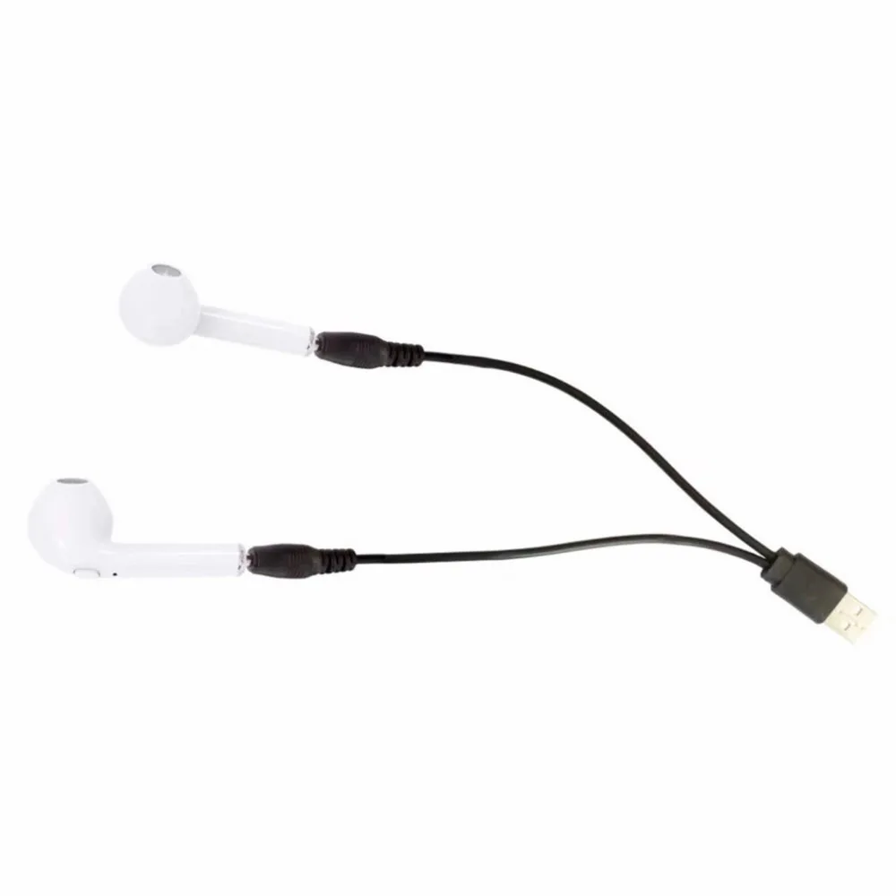 

USB to 2x DC2.0mm Power Charger Cable Adapter DC 5V Supply Charge for I7S Earphone USB to 2x DC2.0mm Power Charger