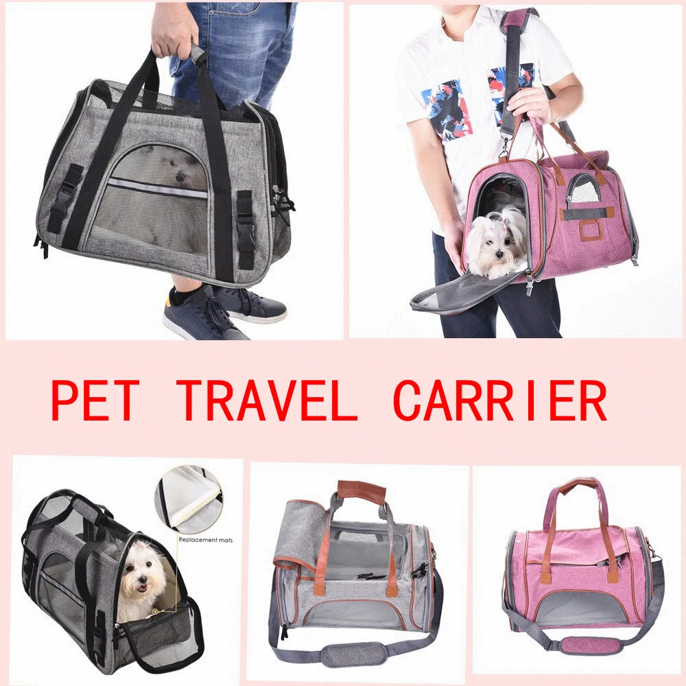Waterproof Dog Carriages Cat Dog Carrier Portable Breathable Backpack