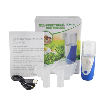 

USB Portable Rechargeable Atomizer Inhaler Nebulizer Humidifier Beauty Instrument for Aromatherapy Rhinitis Skin Reple Children