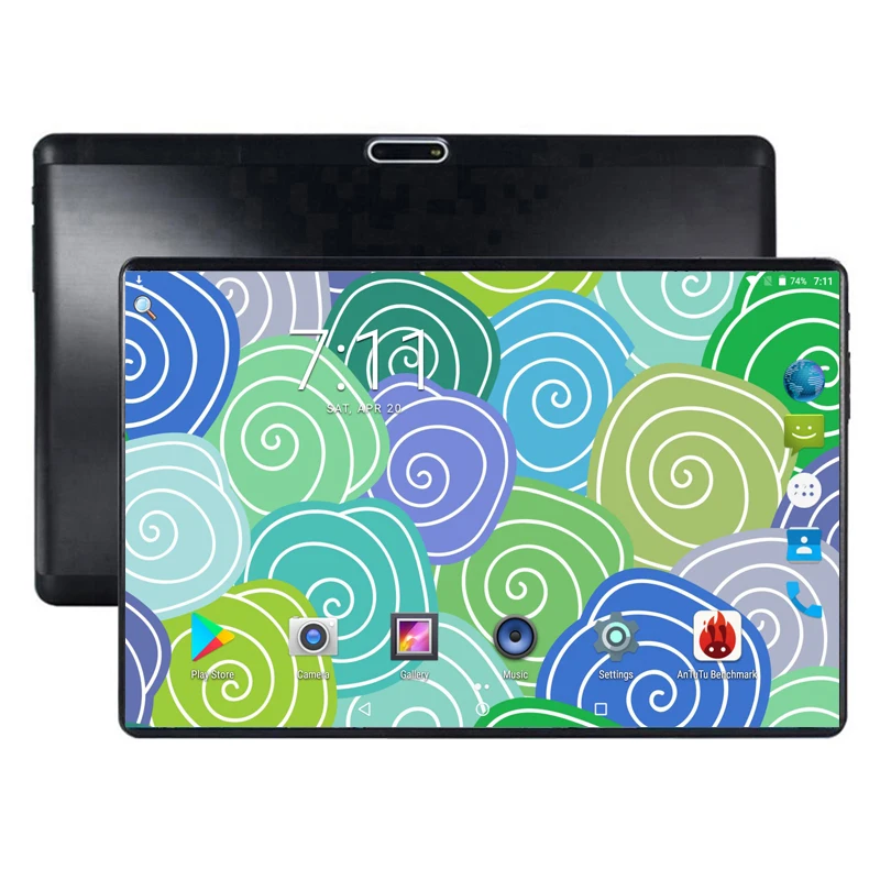 

10 inch Phone Call Android 8.0 Octa Core 6GB 64GB Tablet Pc Built-in 4G LTE 1280x800 IPS 2.5D G+G touch screen 10.1 inch Tablet