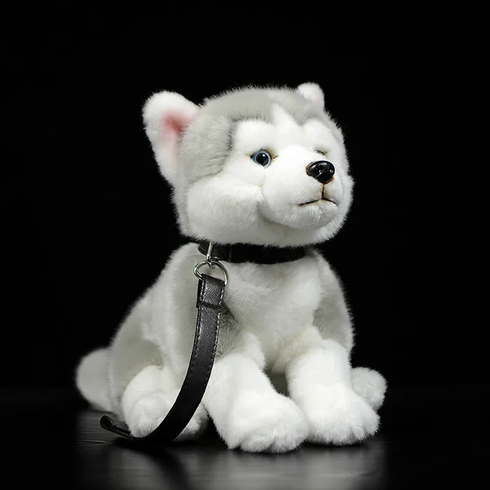 

Cute vivid husky plush toy 28cm stuffed animals children birthday gift